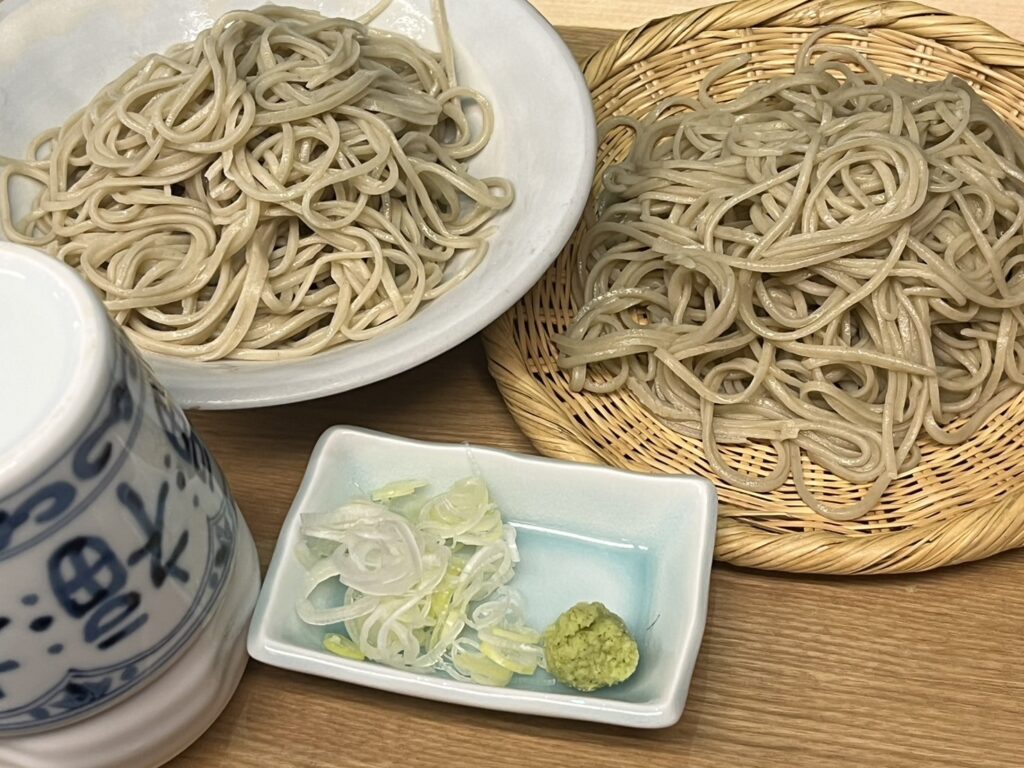 産地２種盛り　せいろ蕎麦